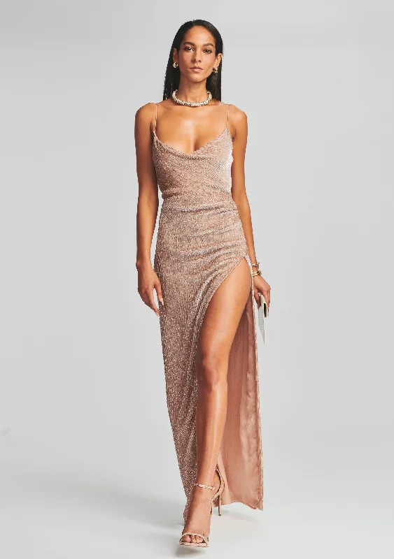 Velvet party dress-Katya Sequin Dress