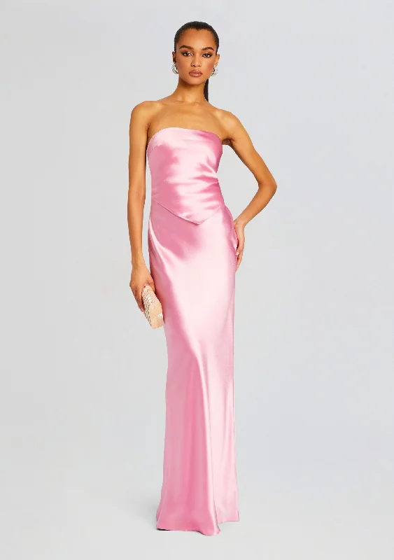 Satin sundress-Skye Dress