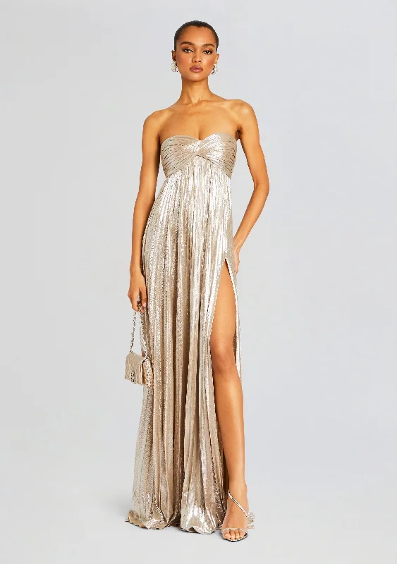 One-shoulder party dress-Zoa Dress