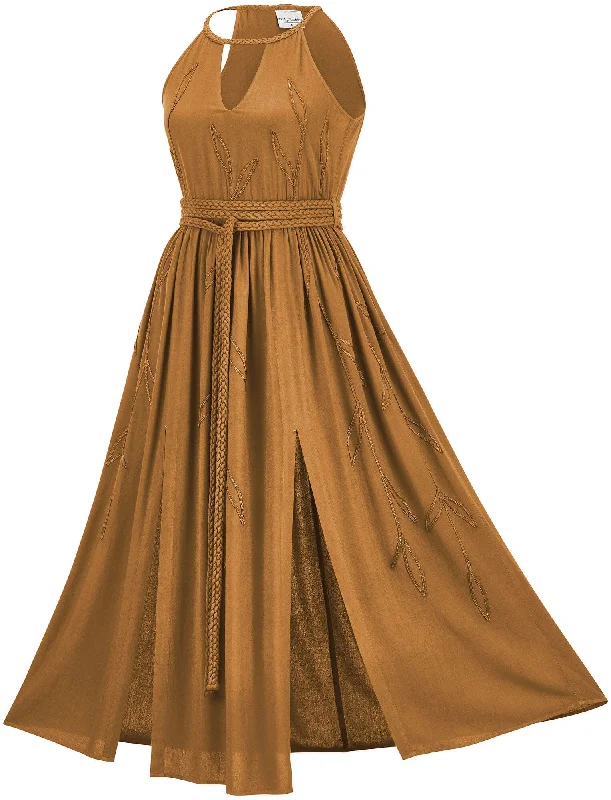 Pleated skater dress-Athena Maxi Limited Edition