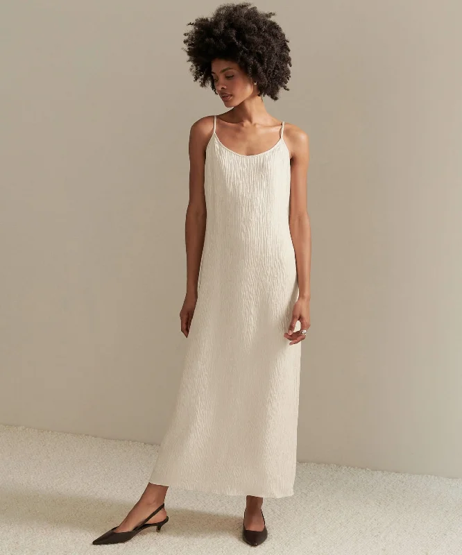 A-line velvet dress-Fete Slip Dress