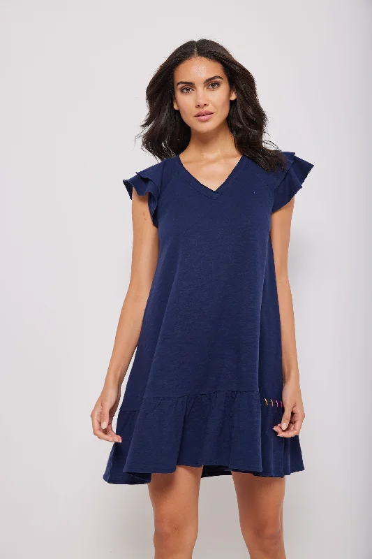 Halter neck party dress-Lisa Todd Free Frills Dress