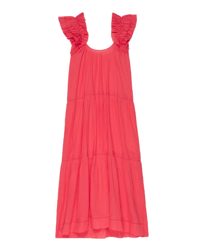 Pleated party dress-The Dove Dress. -- Tart